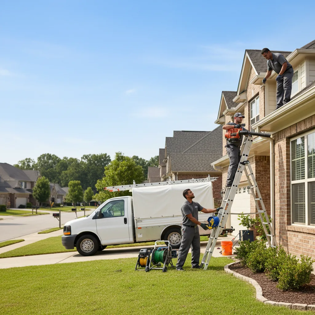 Home Gutter Service in England, AR near me
